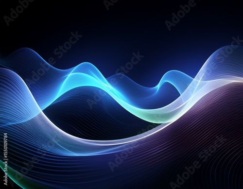 light glowing wave abstarct background backgrounds