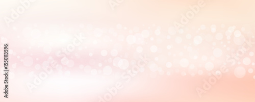 Abstract blurred soft focus bokeh of bright pink color background concept, copy space, Vector illustration