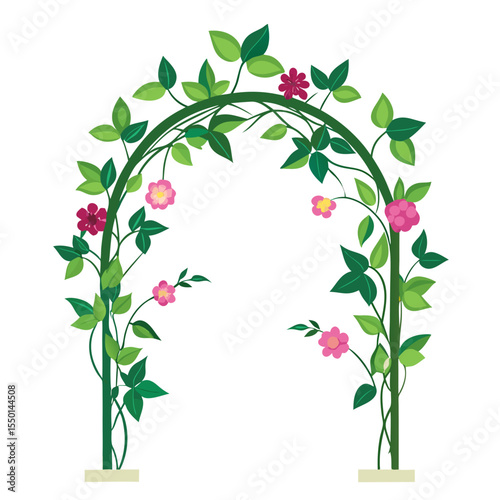 Floral Vine Arch