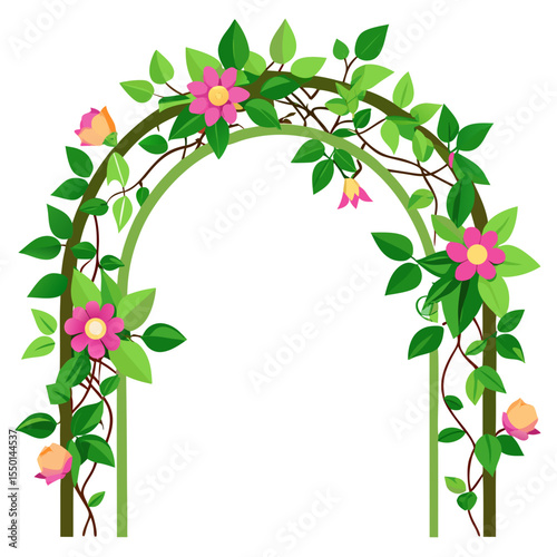 Floral Vine Arch