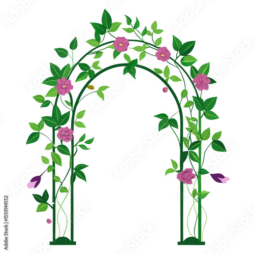 Floral Vine Arch