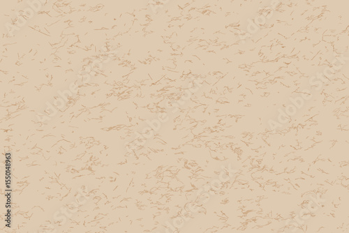 Natural Raw Paper Texture Background Seamless Pattern. Rough Organic Fiber Surface. Vintage Handmade Papercraft Material for Creative Projects. Blank Recycled Eco Design Element. Vector Illustration