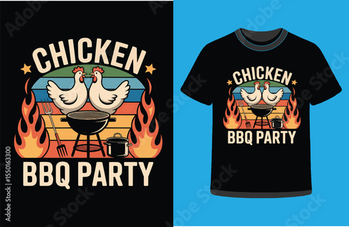 This is my BBQ shirt, retro vintage Barbecue, BBQ grill, BBQ food, meat, grilling , grill lover Vector graphic t- shirts design. 