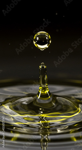 Liquid Droplet Suspended