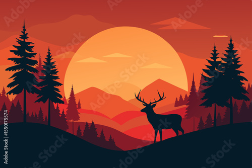 deer in the forest