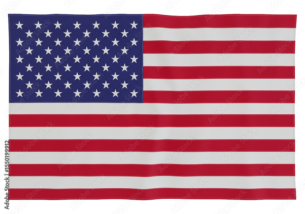 Obraz premium American Flag High-Resolution Image of the United States National Flag
