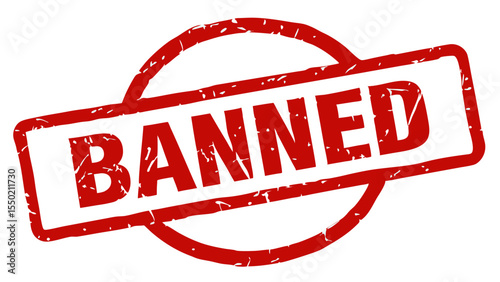 banned stamp icon