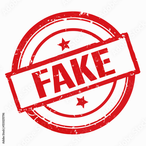 fake stamp vector