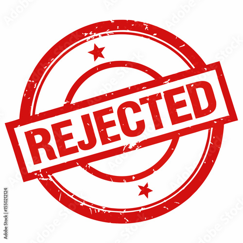 rejected stamp vector