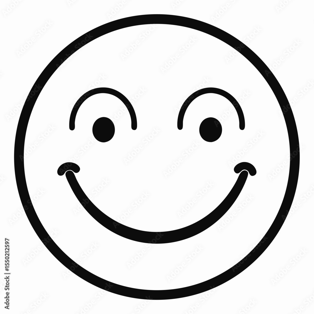 Obraz premium happy smiley face