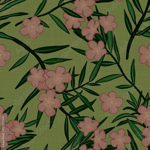 seamless pattern with flowers