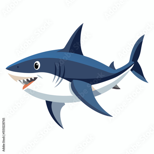 Shortfin Mako Silhouette