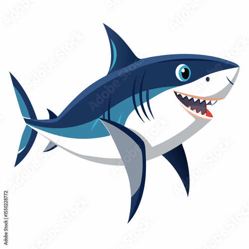 Shortfin Mako Silhouette