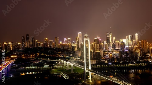 Wallpaper Mural Chongqing city skyline from a high vantage point  Torontodigital.ca