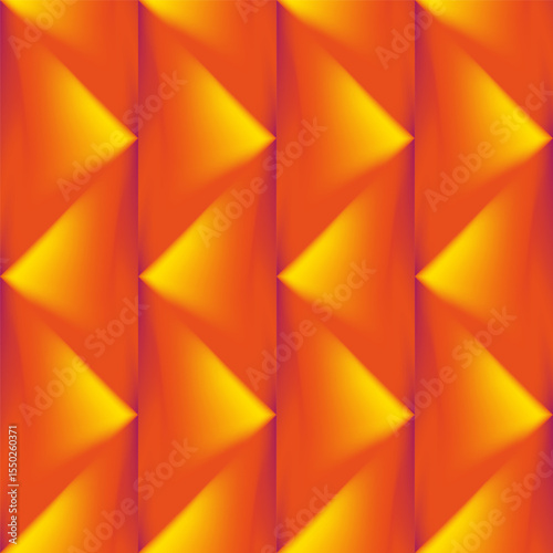 Endless vector seamless pattern consisting of various colorful graphic elements.