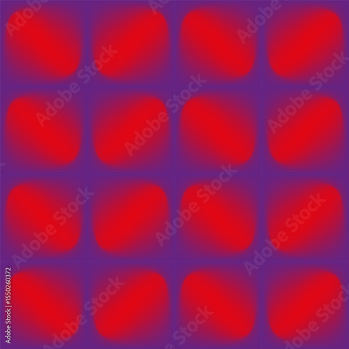 Endless vector seamless pattern consisting of various colorful graphic elements.