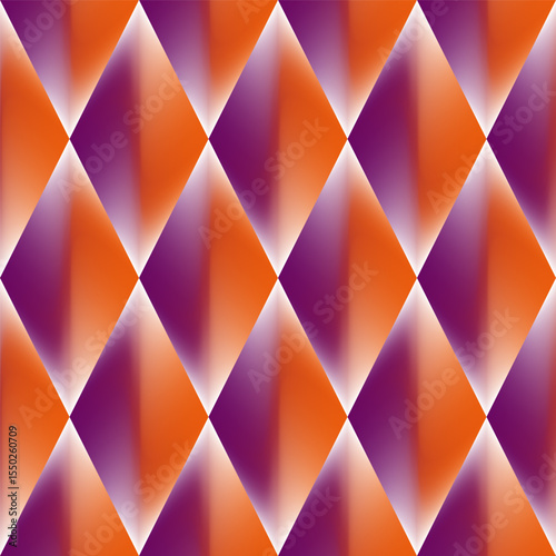 Endless vector seamless pattern consisting of various colorful graphic elements.