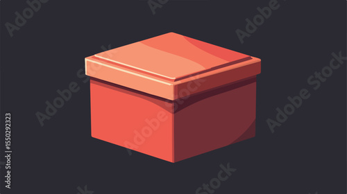 Isolated Drugs Box Vector Illustration Design