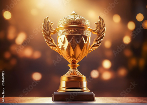 Generated image of a trophy