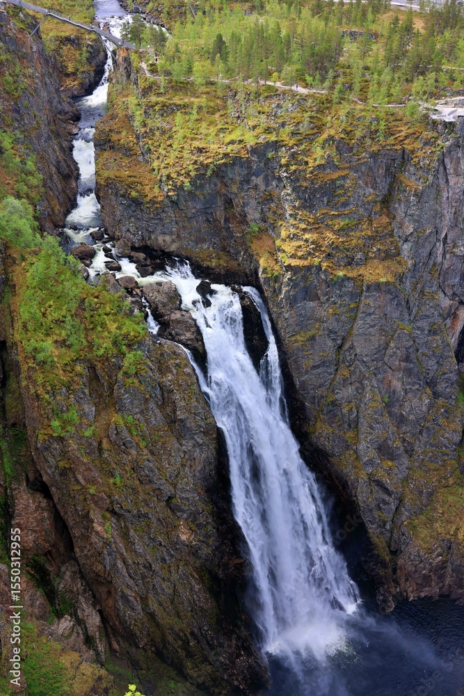 Obraz premium Vøringsfossen Waterfall , Norway’