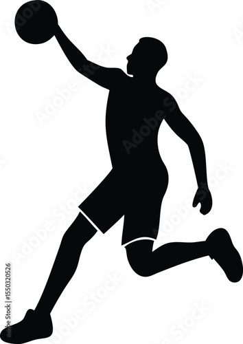 basketball player silhouette