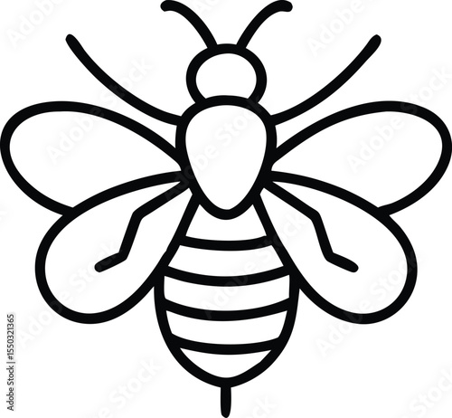bee line art 