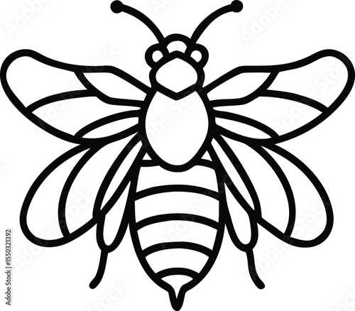 bee line art 
