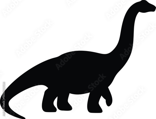 brontosaurus silhouette