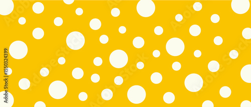 Yellow background, Interesting background, Memphis geometric seamless pattern, Multicolor retro 80's, 90's abstract background with circles, cute kids pattern, Kids party,