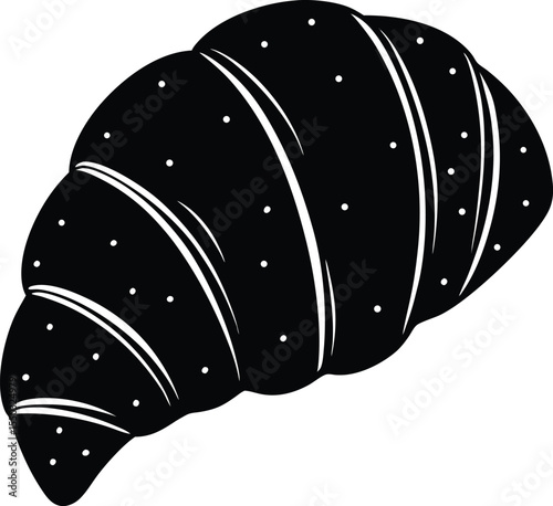 Croissant Silhouette