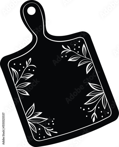 Cutting Board Silhouette