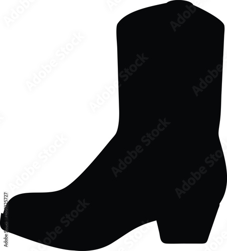 cowboy boot silhouette