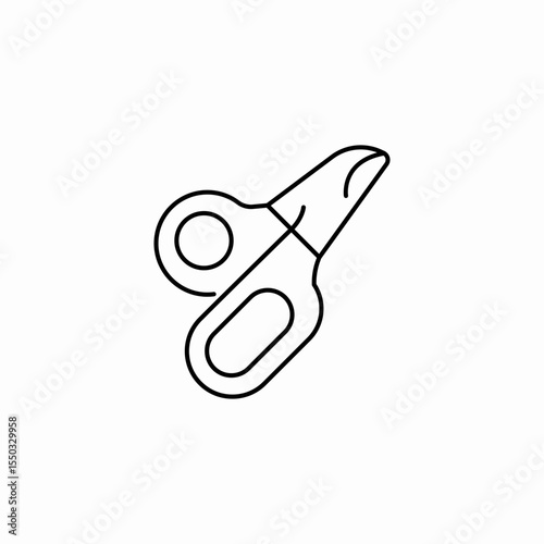 nail clippers pet icon sign vector