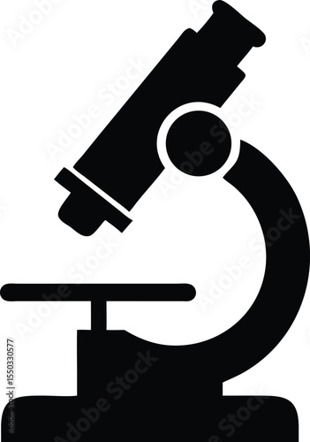 microscope silhouette 