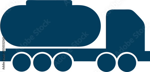 petrol tanker silhouette