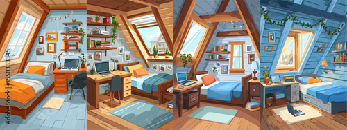 Cozy Attic Bedroom Designs: Stylish Interiors for Inspiration