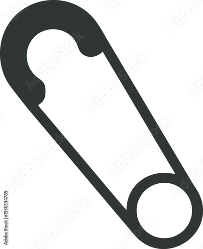 safety pin vector icon