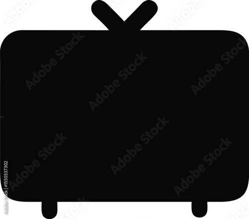 television silhouette