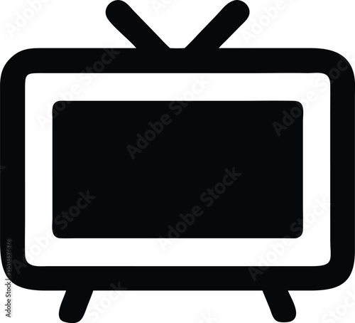 television silhouette