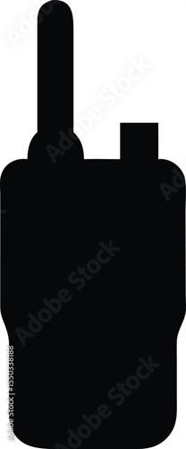 walkie talkie silhouette