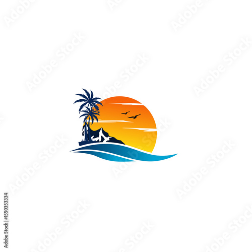 landscapes,sunset logo