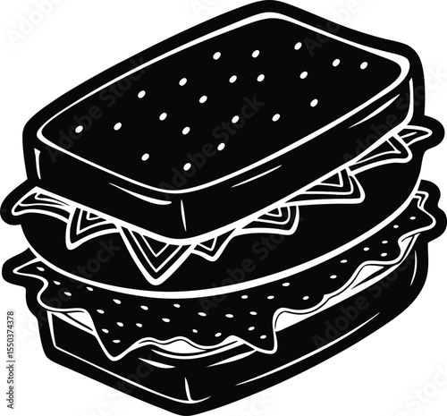 Sandwich Silhouette