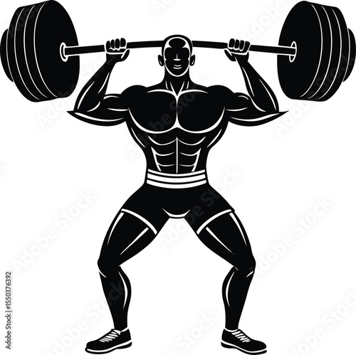 Weightlifter Silhouette
