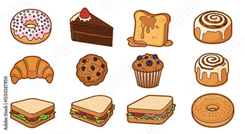 Delicious Bakery Treats Pastries, Breads, and More