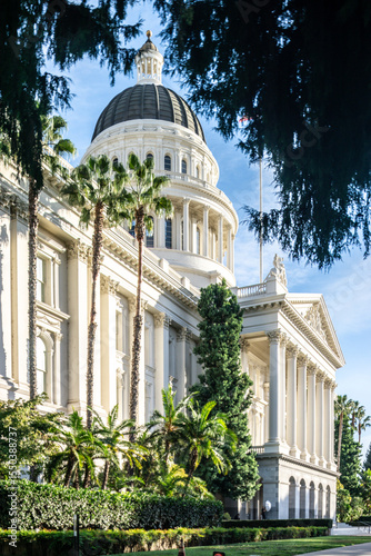 California State Capitol Building at evening