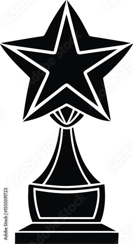 Megastar Trophy Silhouette
