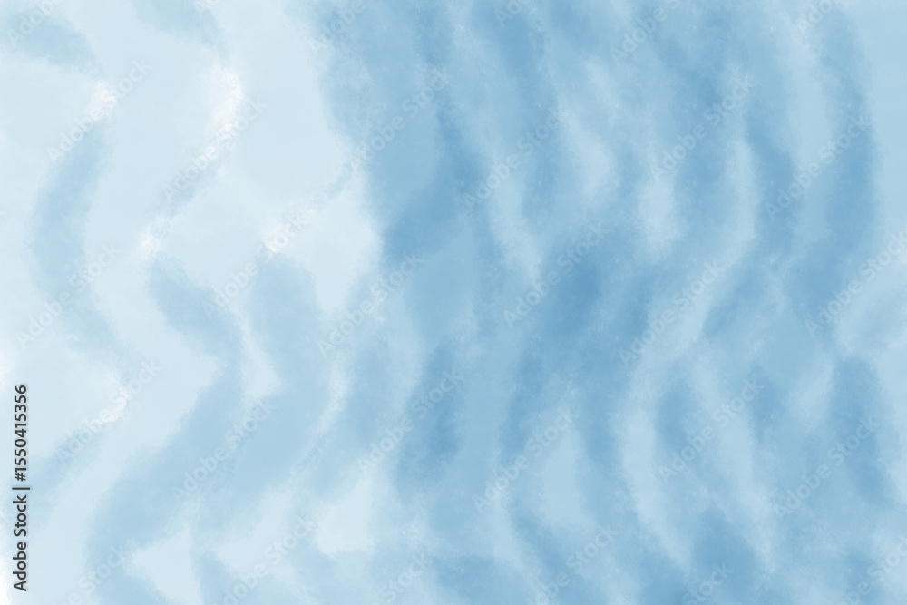 Obraz premium ブルー系波柄背景