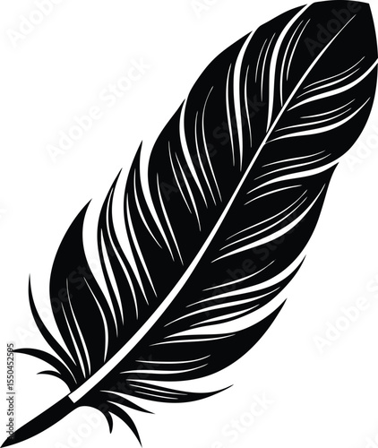 Silhouette of a Feather