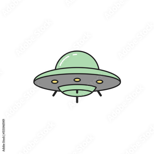  Hovering UFO
