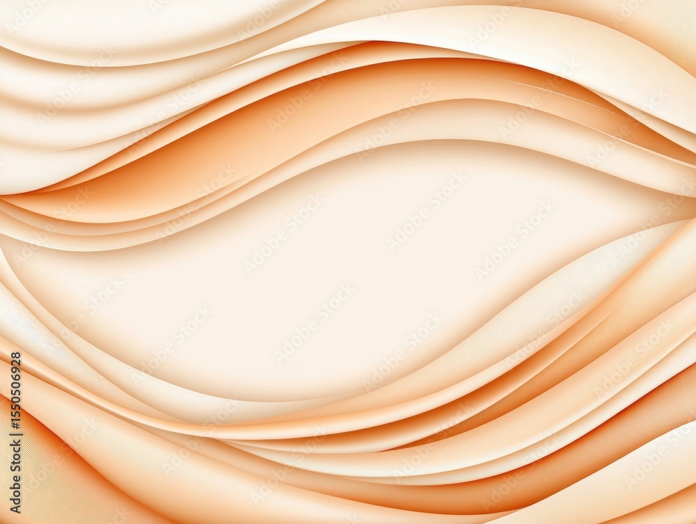 Obraz premium Abstract flowing curves